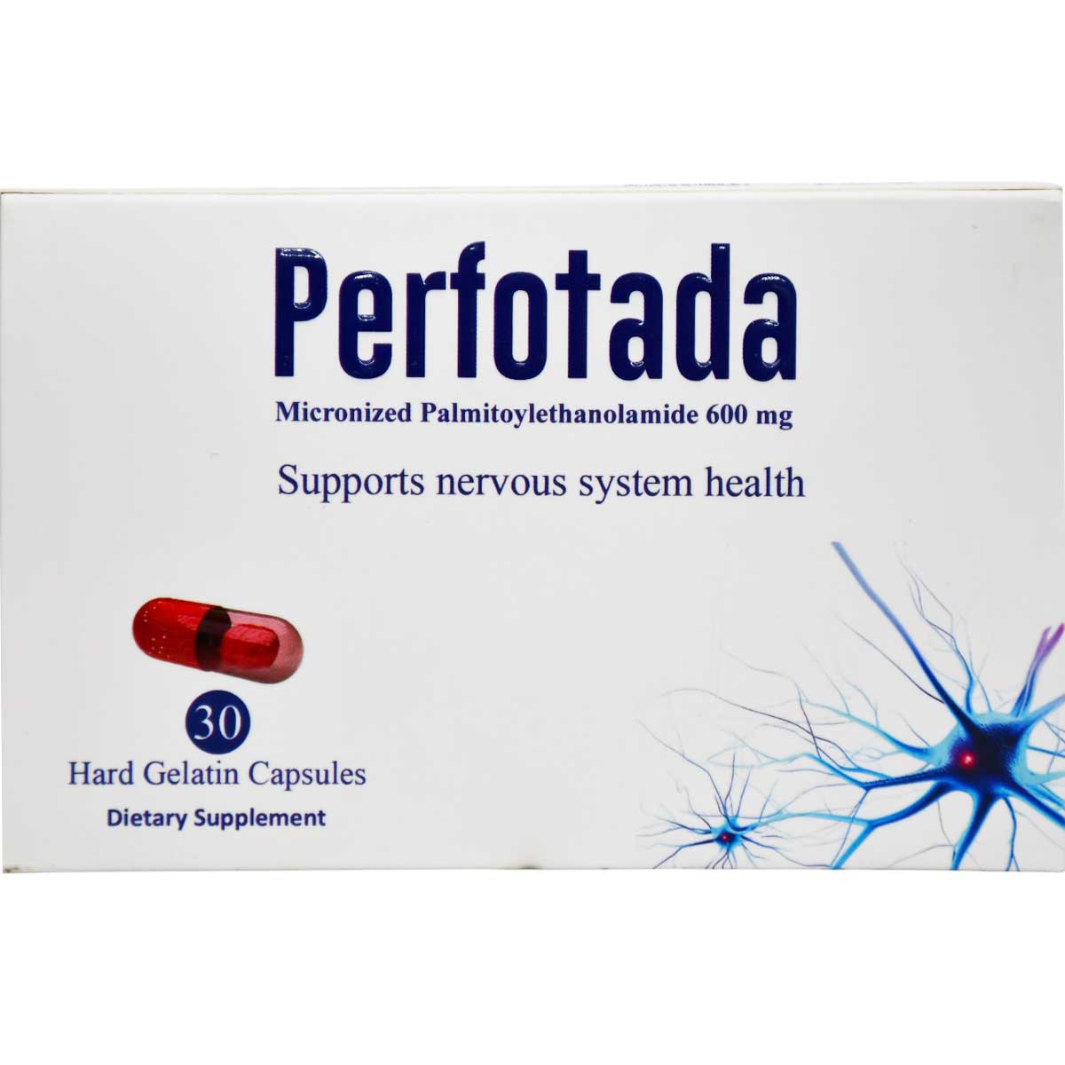 Perfotada 600mg 30 Hard Gelatin Capsules