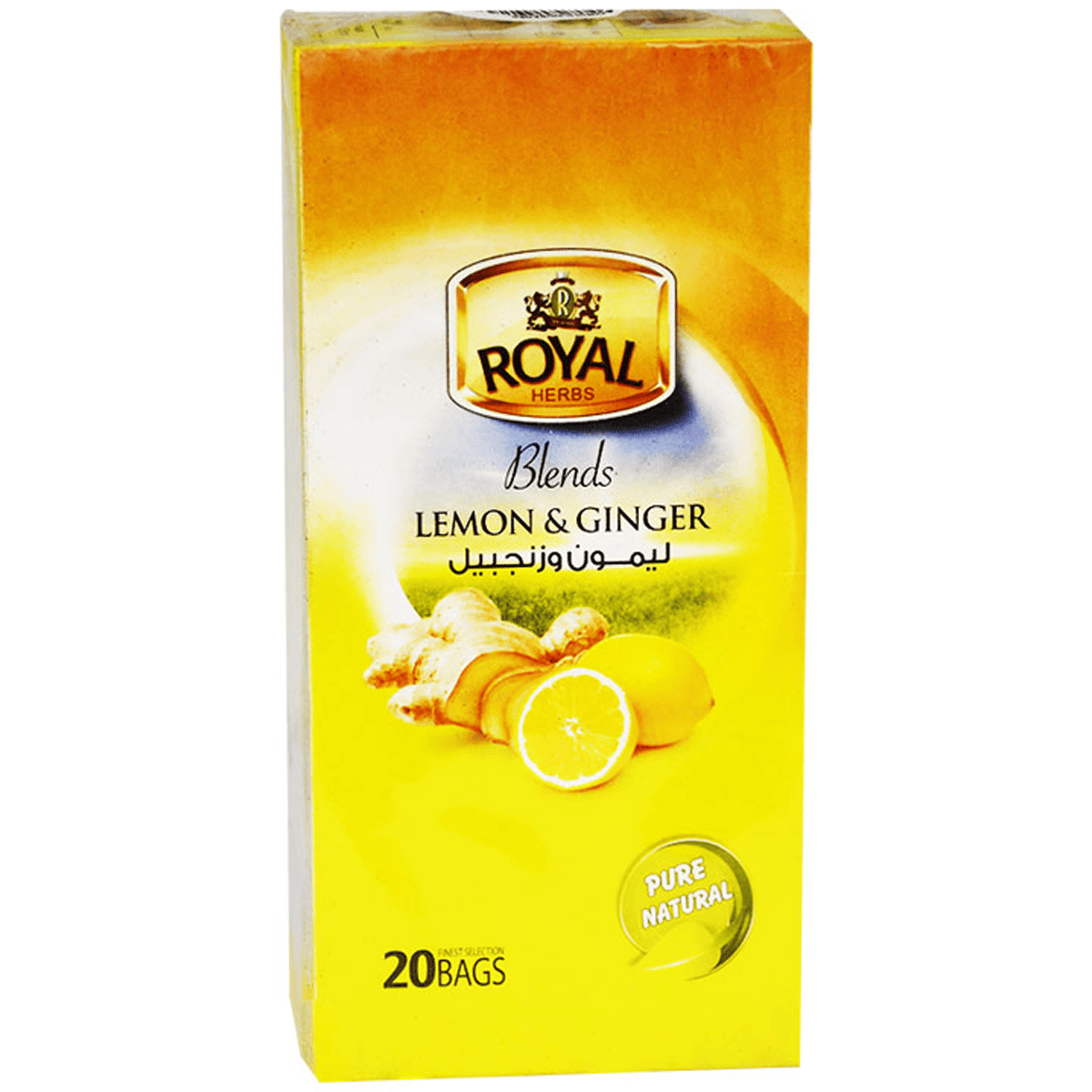 Royal Lemon & Ginger 20 Bags
