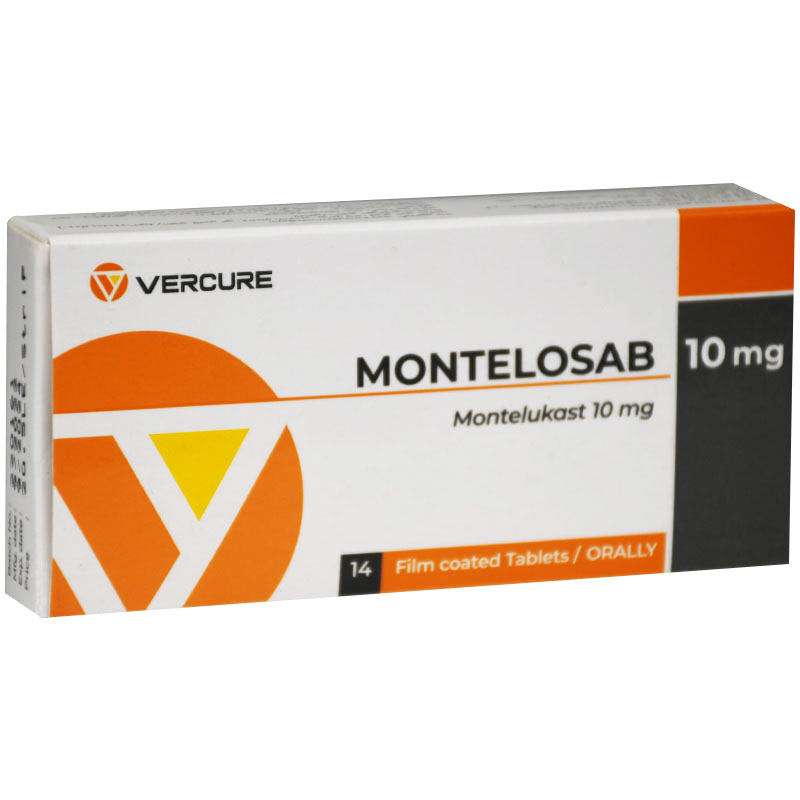 Montelosab 10mg 14 Film Coated Tablets