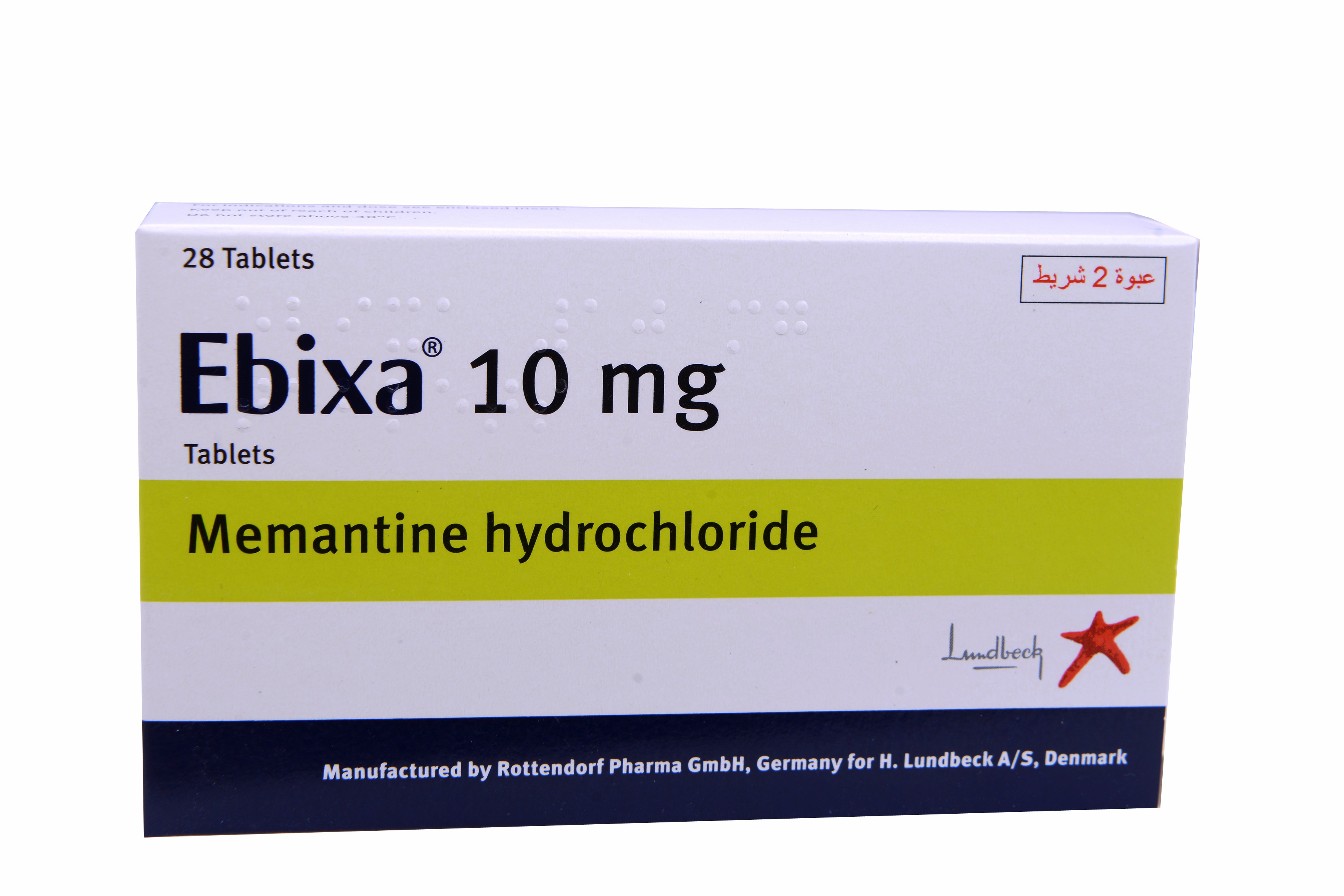Ebixa 10mg 28 Tablets