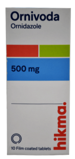 Ornivoda 500mg 10 Film Coated Tablets