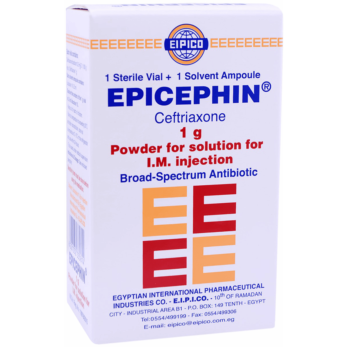 Epicephin 1gm Intramascular 1 Vial