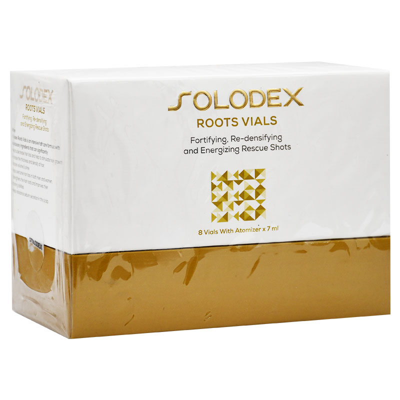 Solodex Roots Vials Fortifying Redensifying&Energizing Rescue Shots 8vialx7ml