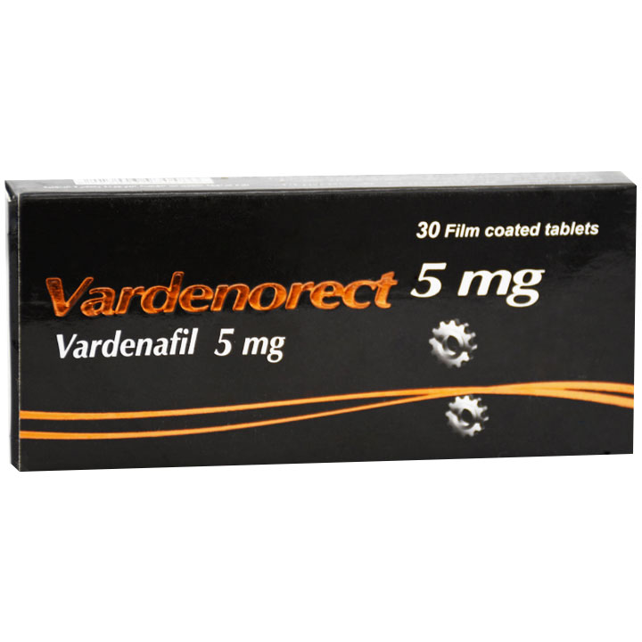 Vardenorect 5mg 30 Film Coated Tablet