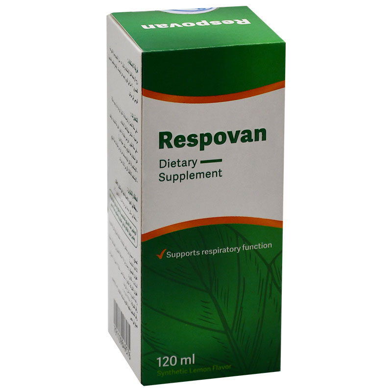 Respovan Lemon Flavor Syrup 120ml