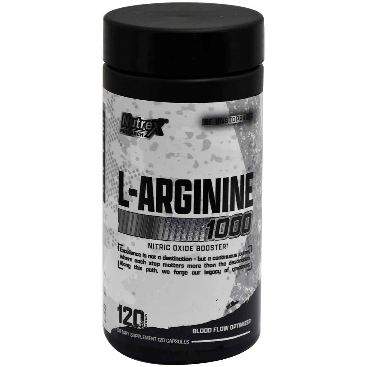 L Arginine 1000 - 120 Capsules