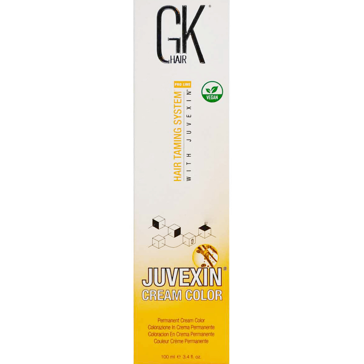 G.K. Juvexin Cream Color Intense Dark Red Blonde/6.66