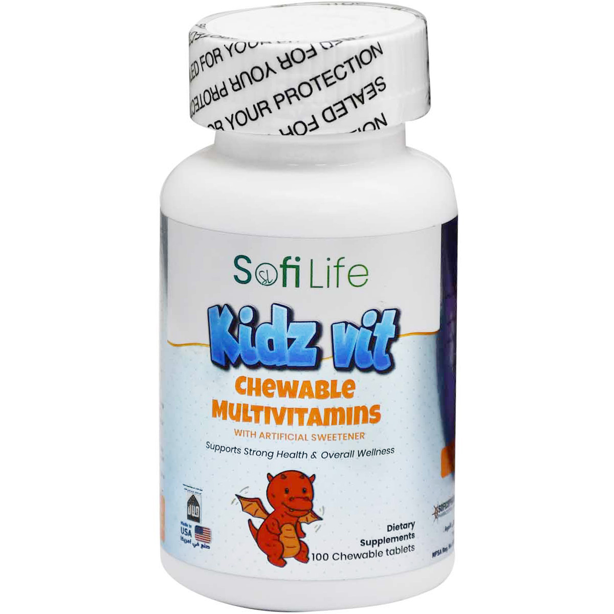 Sofi Life Kidz Vit Multivitamin 100 Chewable Tablets