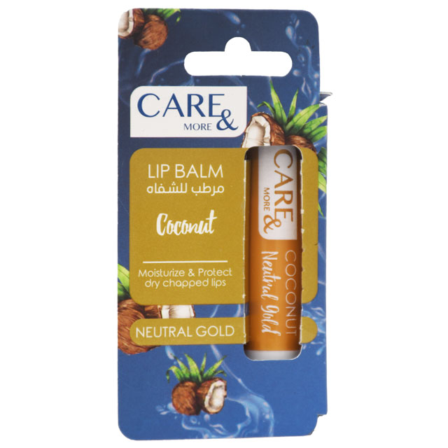 Care&More Lip Balm Coconut 4gm