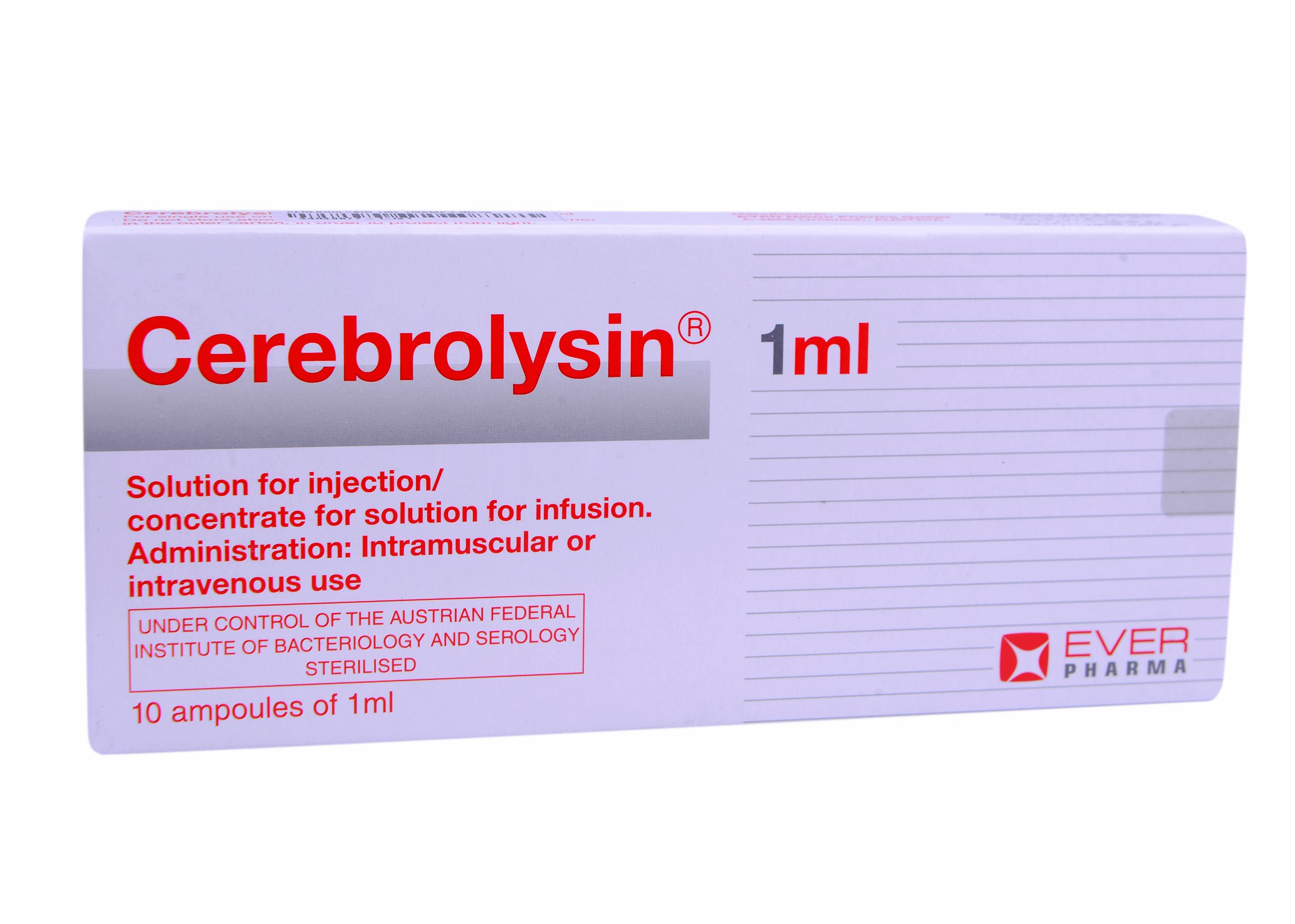Cerebrolysin 1ml 10 Ampoule