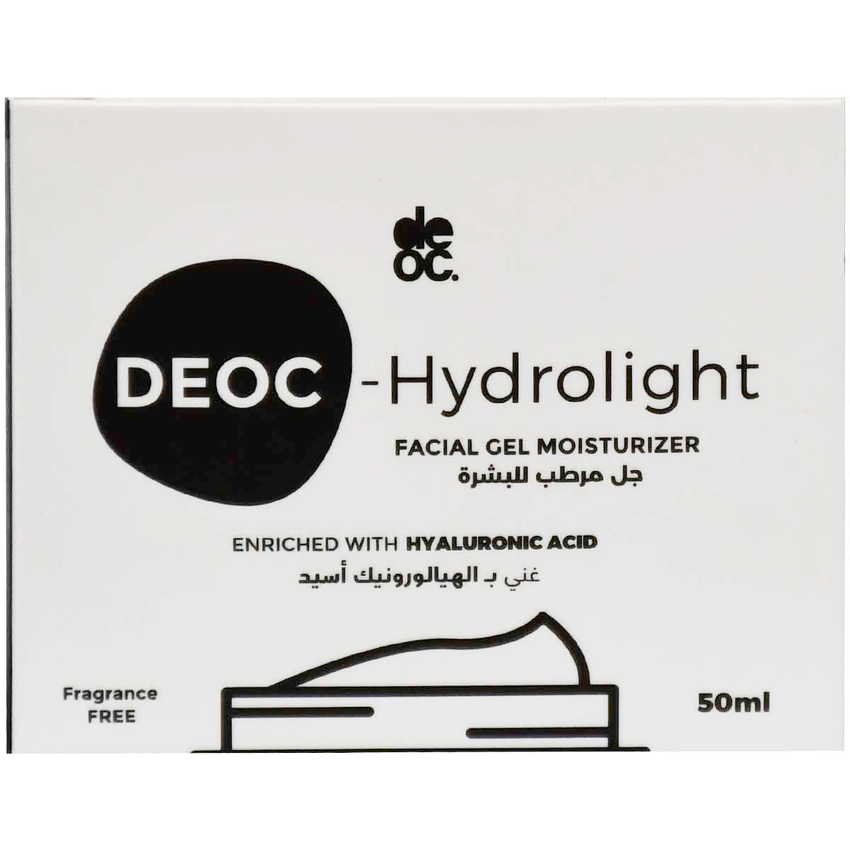 Deoc Hydrolight Facial Moisturizing Gel 50 ml