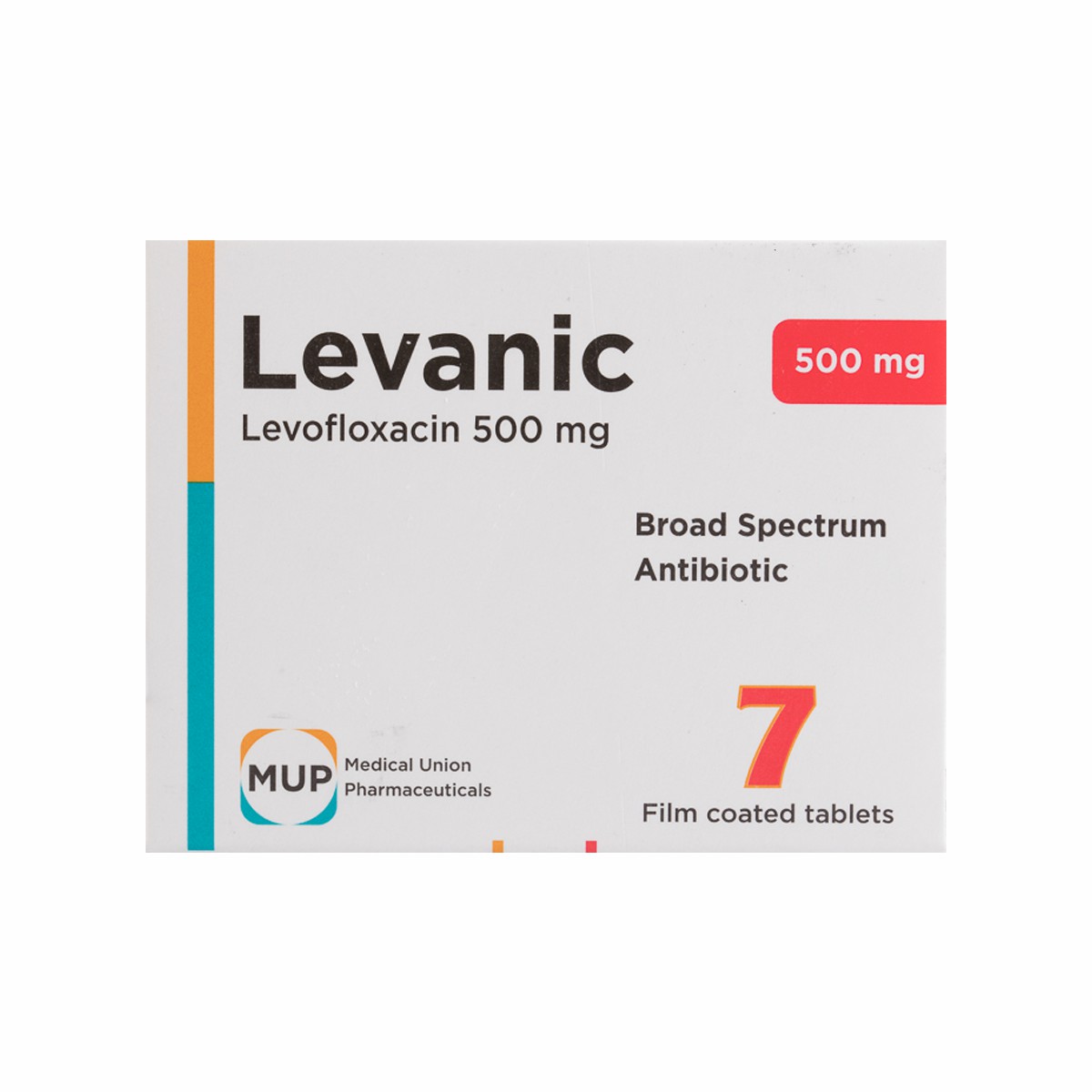 Levanic 500mg 7 Tablets