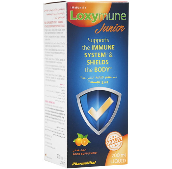 Loxymune Junior Orange Flavor Liquid 200ml