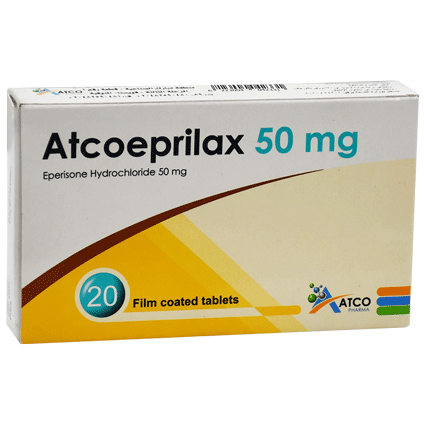 Atcoeprilax 50mg 20 Film Coated Tablet