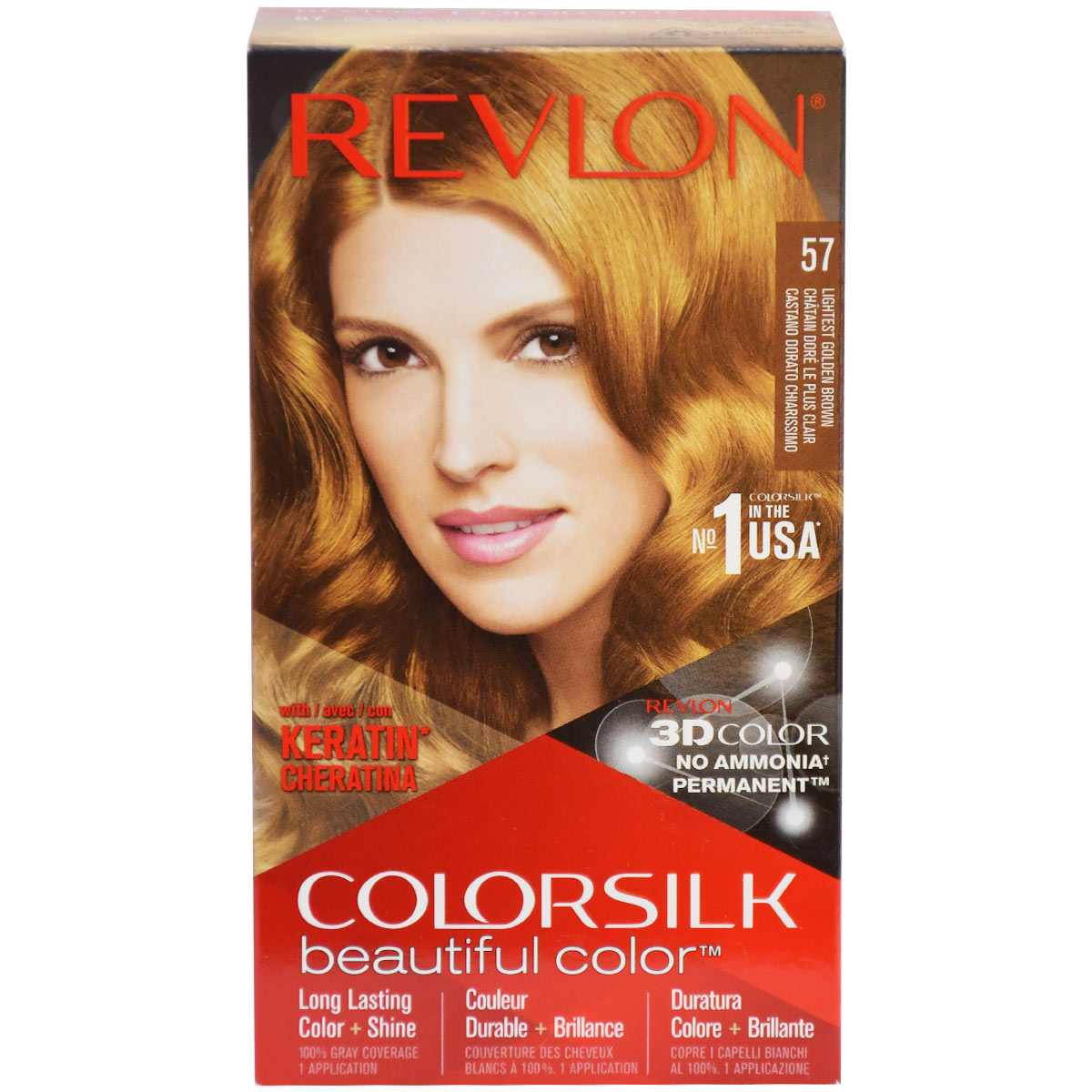Revlon Colorsilk Lightest Golden Brown/57