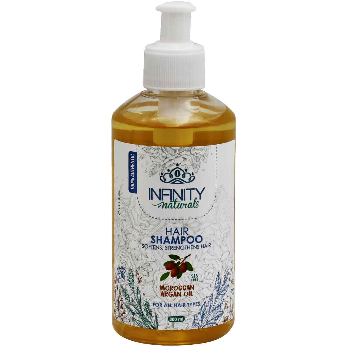 Infinity Natural Softening and Strengthening Hair Shampoo 300 ml