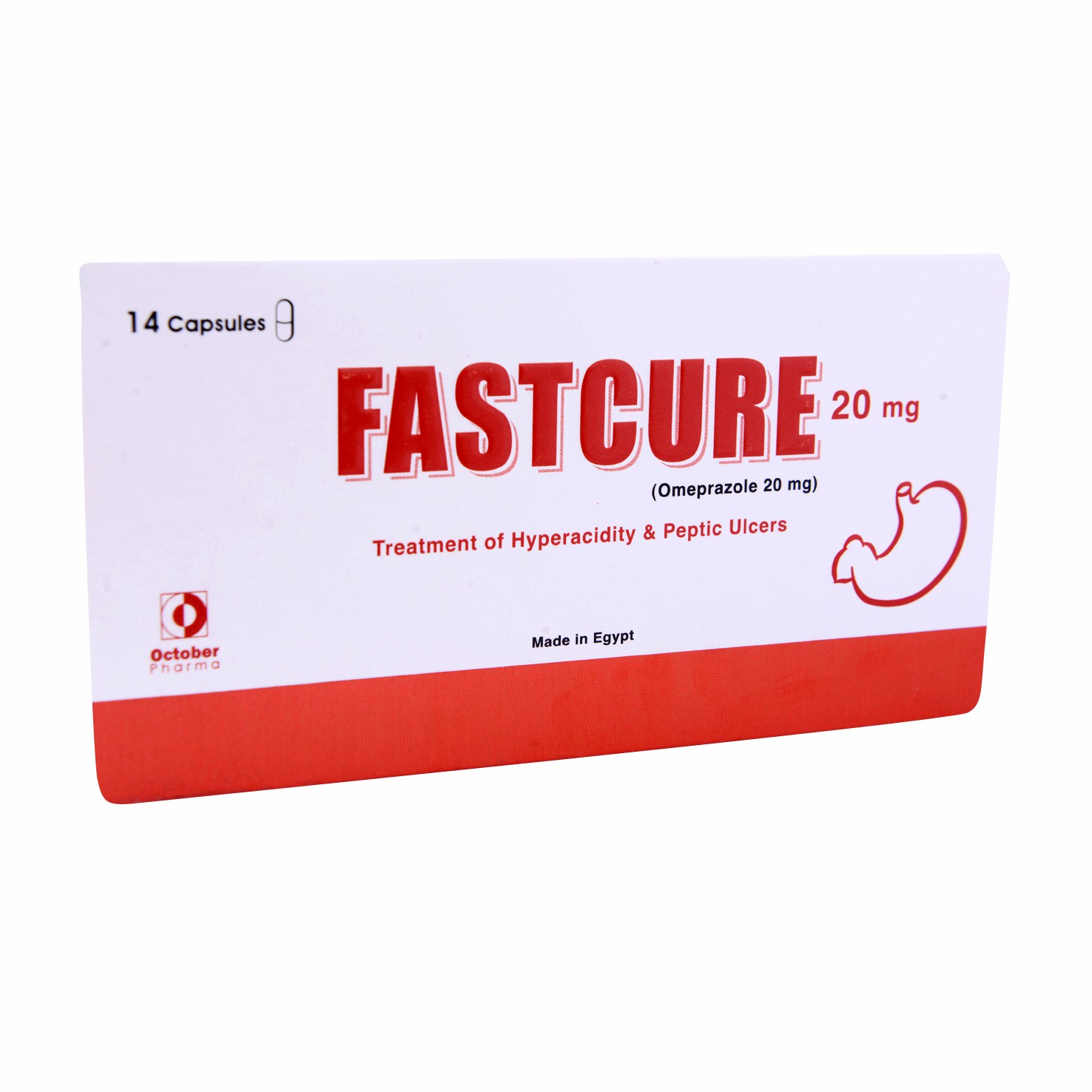 Fastcure 20mg 14 Capsules