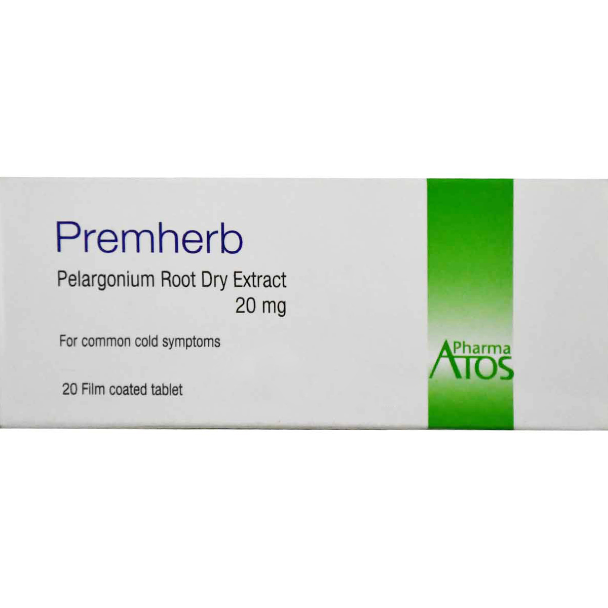 Premherb 20 mg 20 Film Coated Tablets