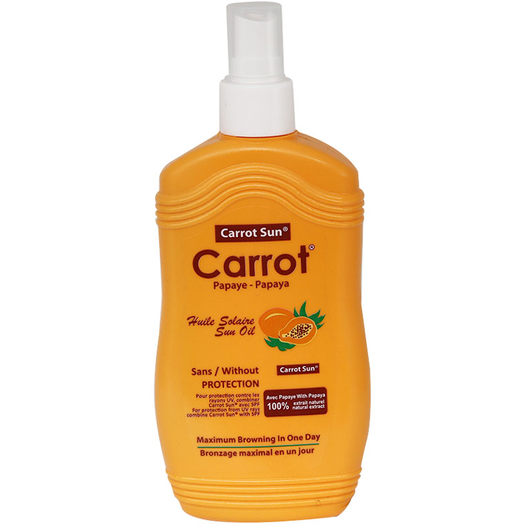 Carrot Sun Papaya Maximum Browning Oil Spray 200 ml