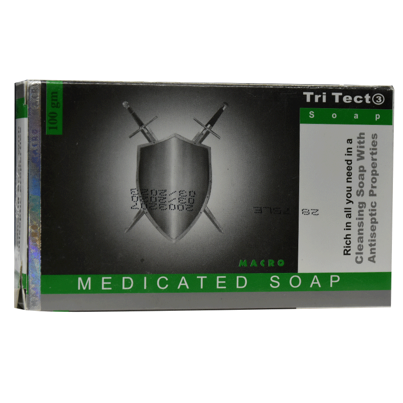 Tri Tect Extra Gentle Antiseptic Soap 100gm
