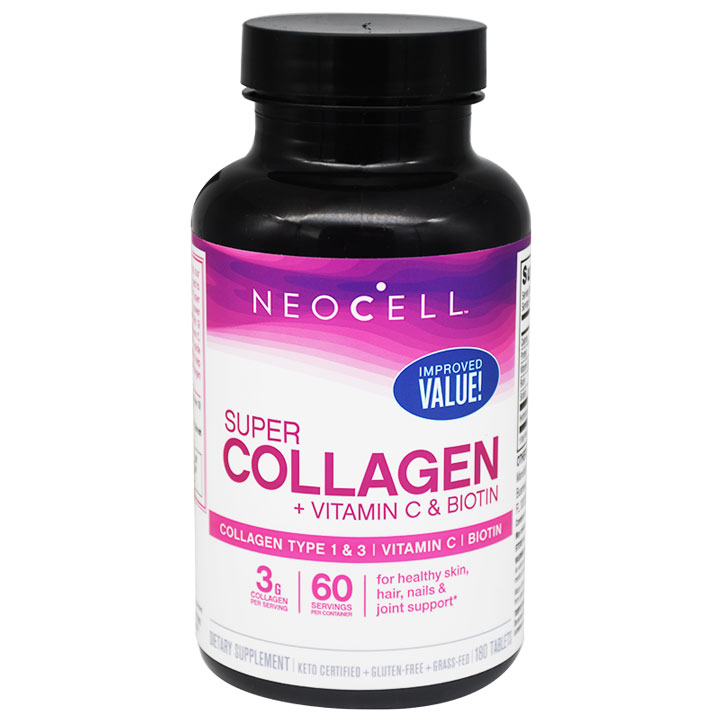 Neocell Super Collagen 3gm + Vitamin C & Biotin 180 Tablet