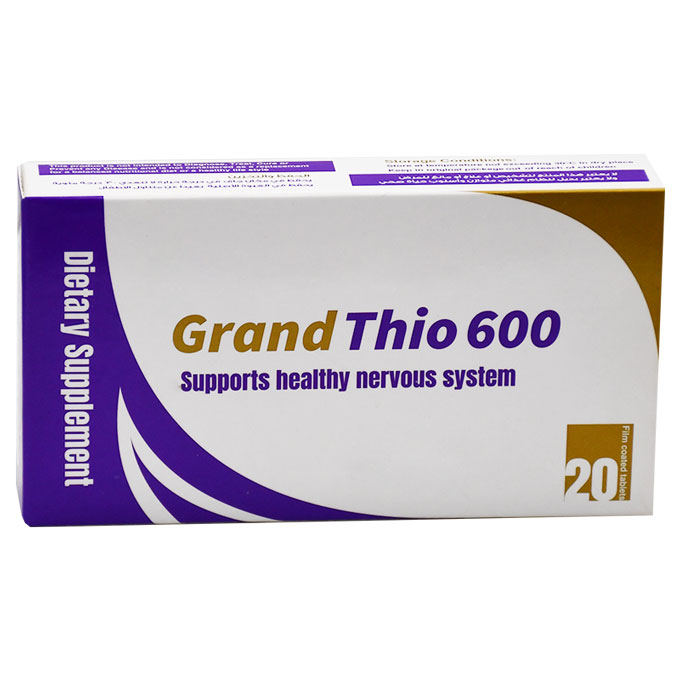 Grand Thio 600 - 20 Film Coated Tablets
