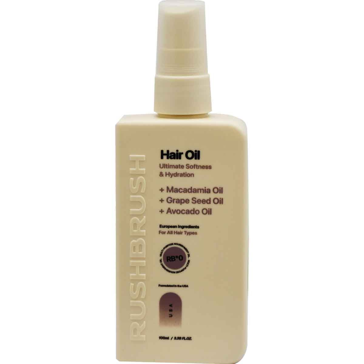 Rush Brush RB&deg;0 Softness and Hydration Hair Oil Spray 100 ml
