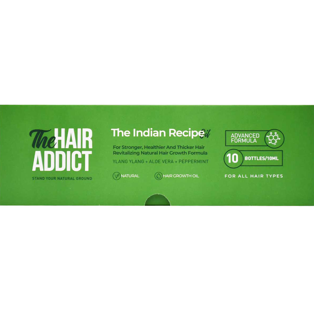 The Hair Addict True Indian Recipe Oil 10 &times; 10ml