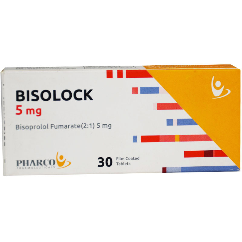 Bisolock 5mg 30 Scored Film Coated Tablets