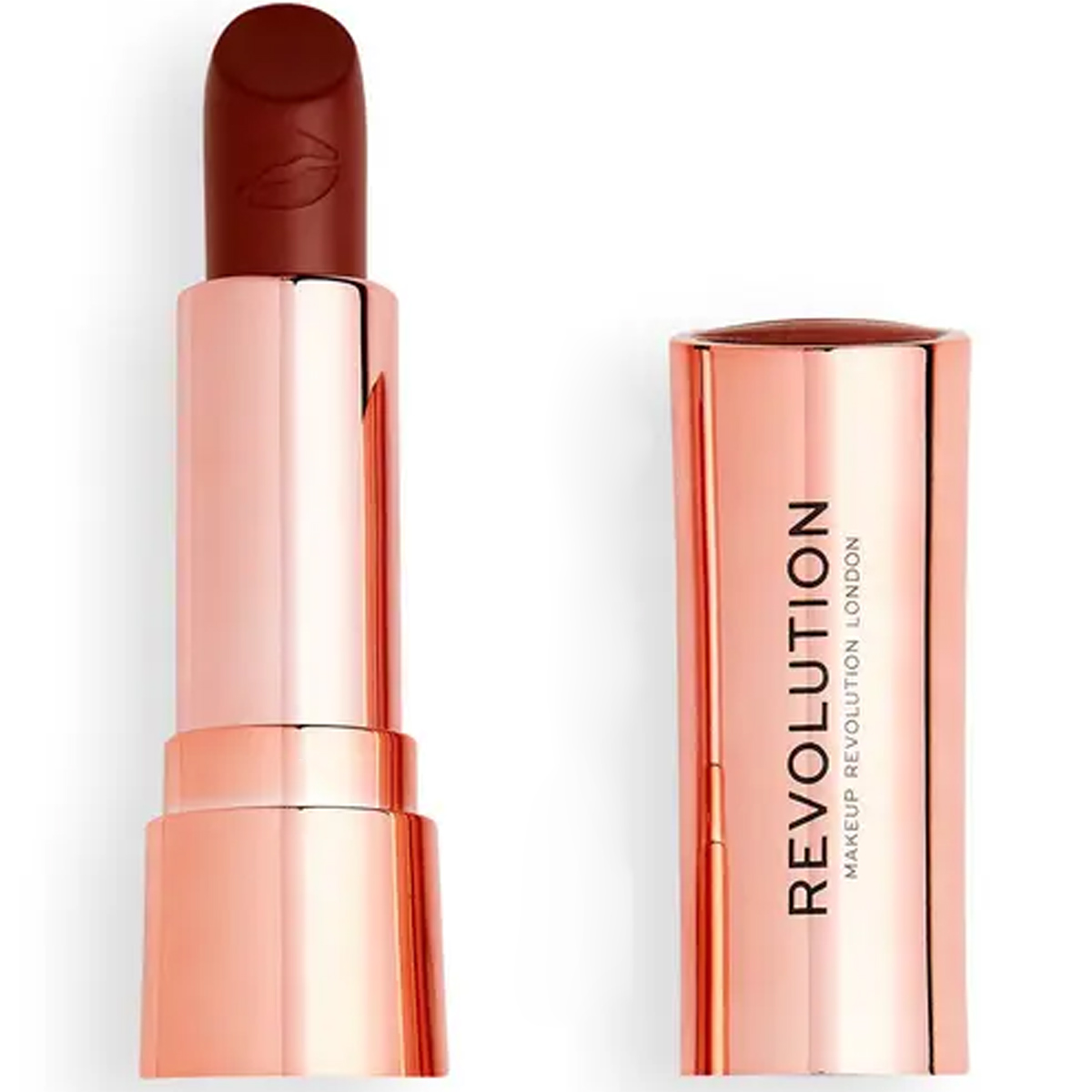 Revolution Kiss Lipstick Fling Deep Nude