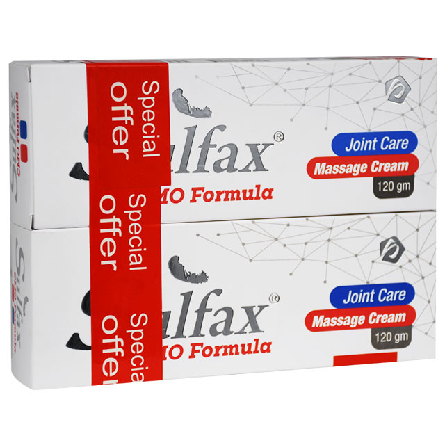 Sulfax Cmo Formula Massage Cream 120gm 1+1 Free (Offer Pack)