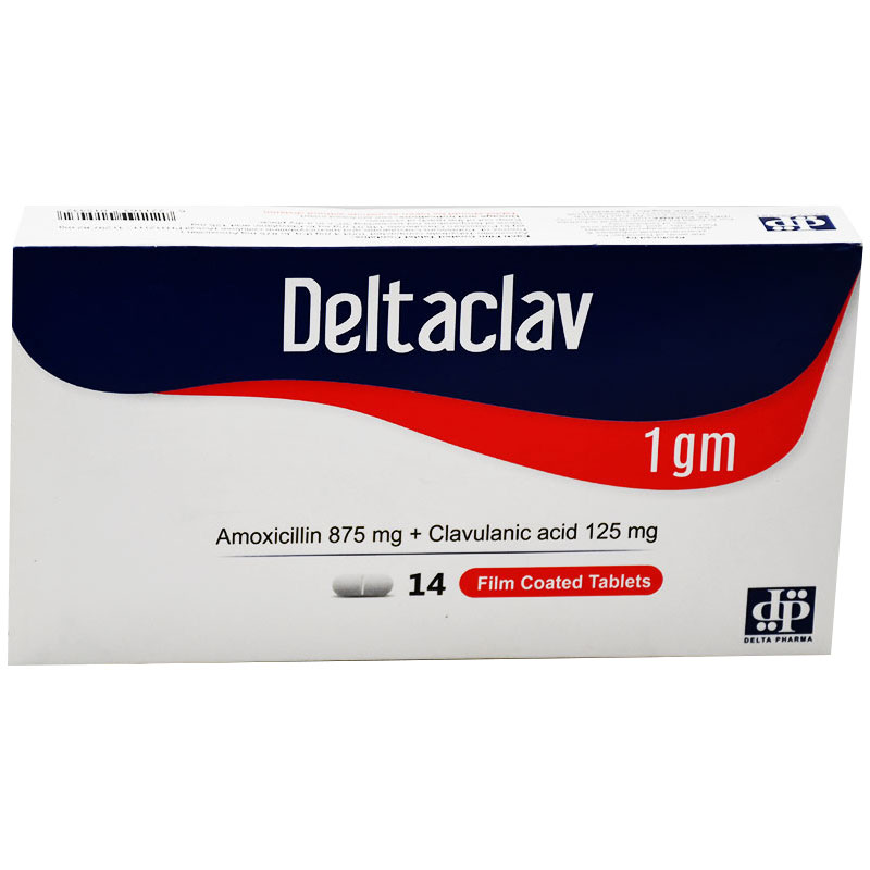 Deltaclav 1gm 14 Film Coated Tablets