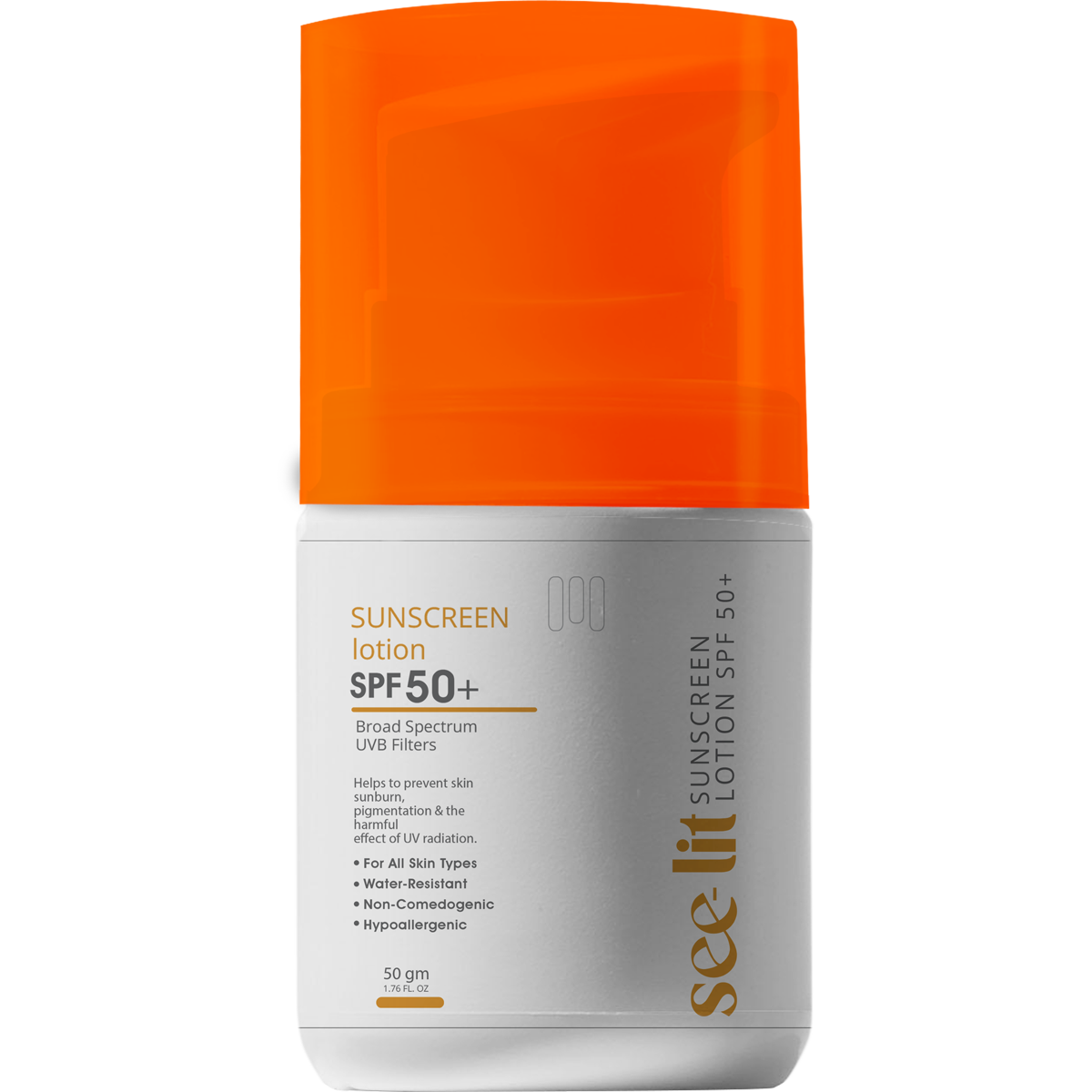 See Lit Sunscreen SPF 50+ Lotion 50gm