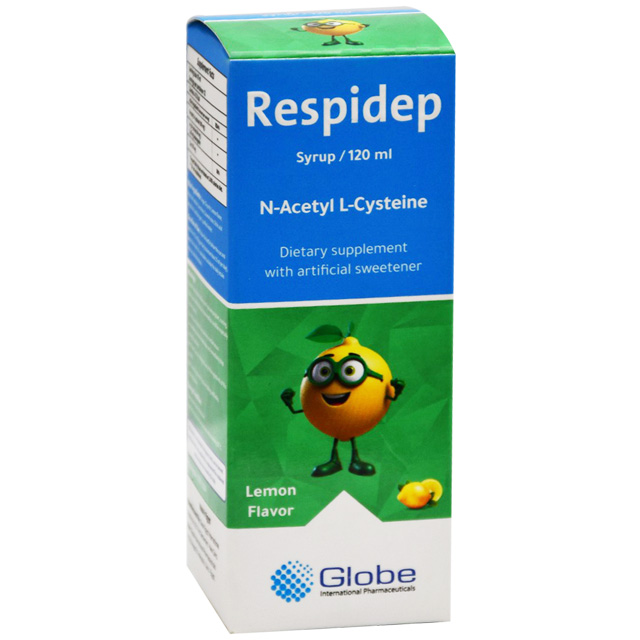 Respidep Lemon Flavor Syrup 120ml