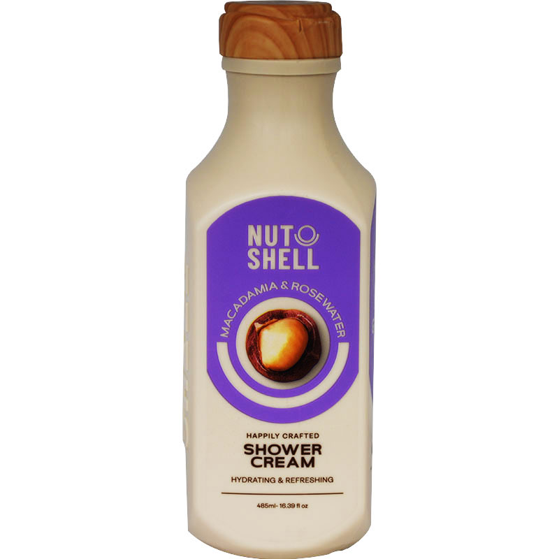 Nut Shell Macadamia and Rosewater Shower Cream 485ml