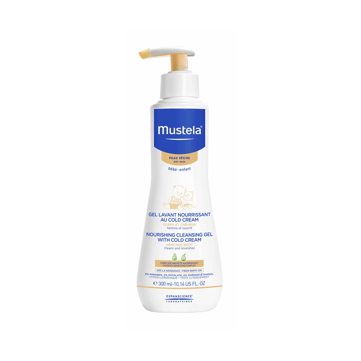 Mustela Nourishing Cleanser Gel with Cold Cream 300ml