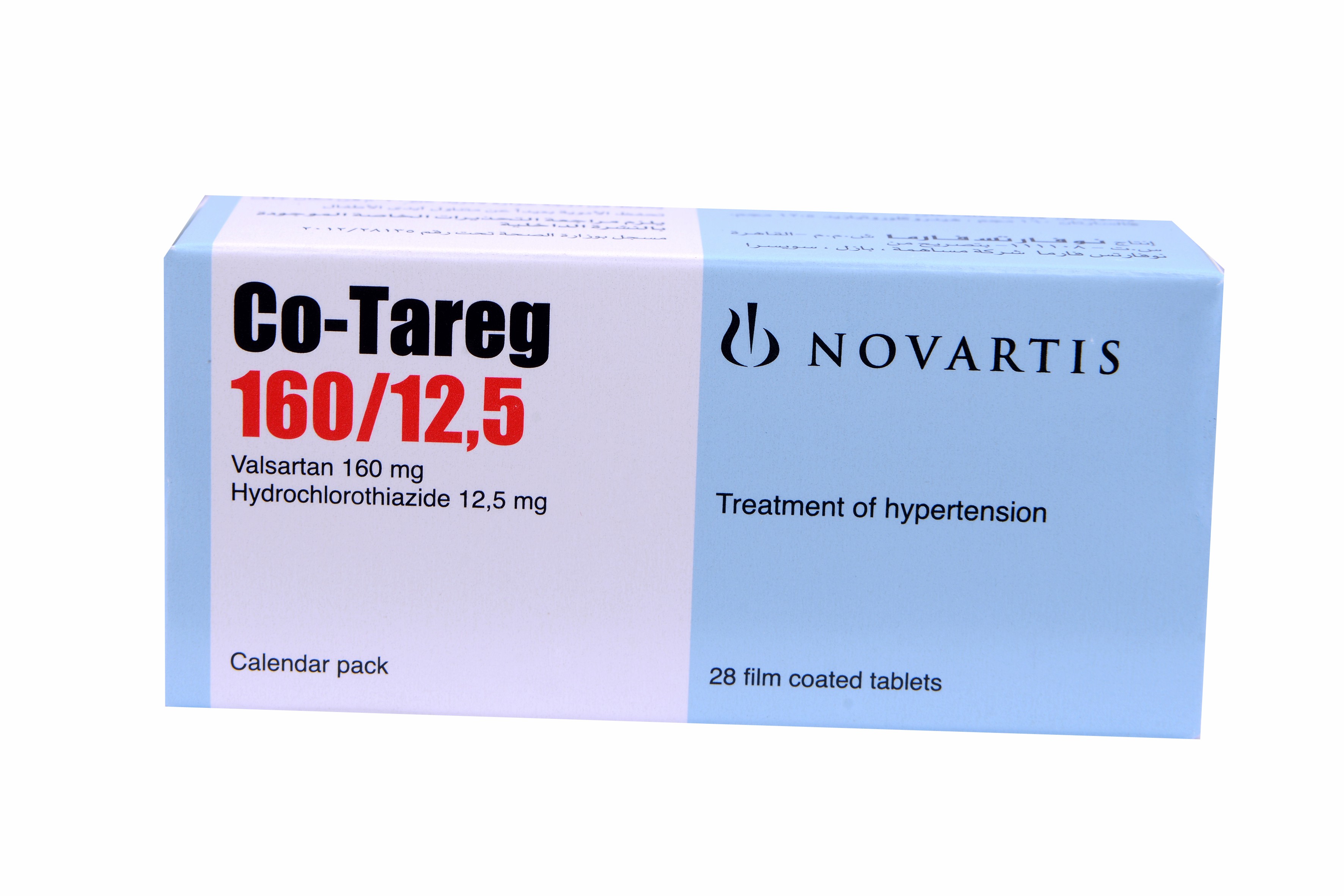 Co Tareg 160/12.5mg 28 Tablets