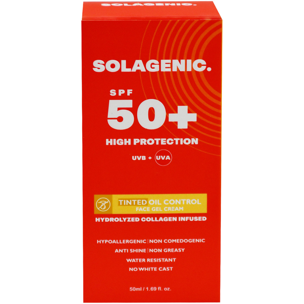 Solagenic Tinted Oil Control SPF(50+) Gel Cream 50 ml