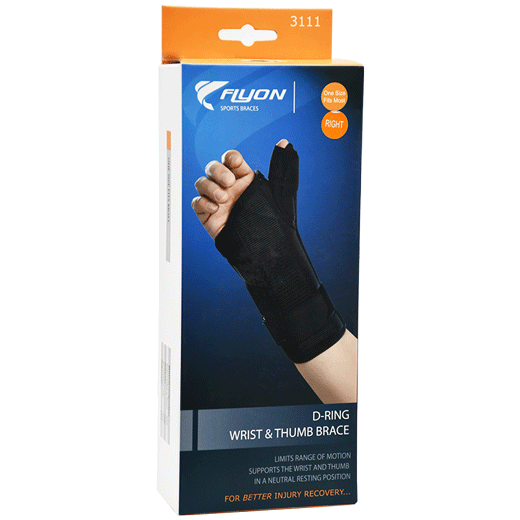 Flyon D-Ring Wrist&Thumb Brace One Size /Right/3111
