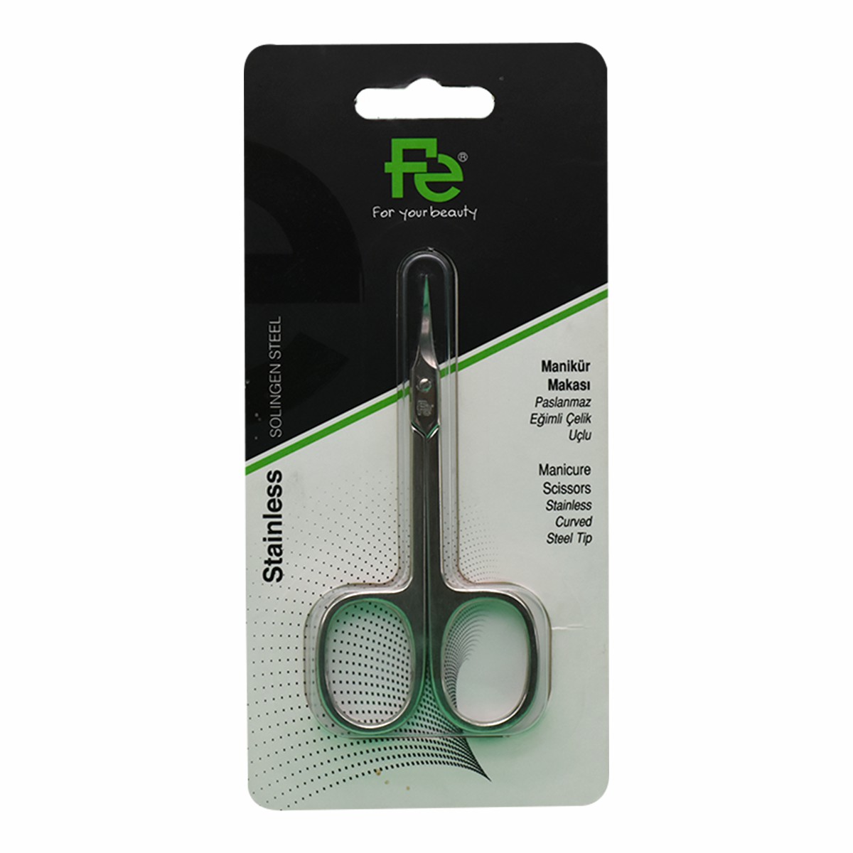 Fe Stainless Manucure Scissors Ref/019
