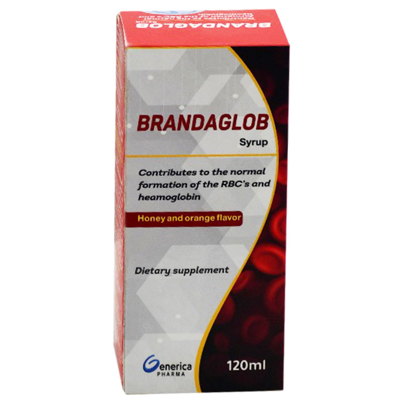 Brandaglob Honey and Orange Flavor 120ml Syrup