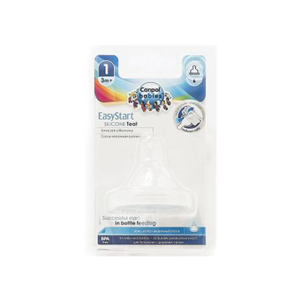 Canpol Silicon Nipple 1S 21/720