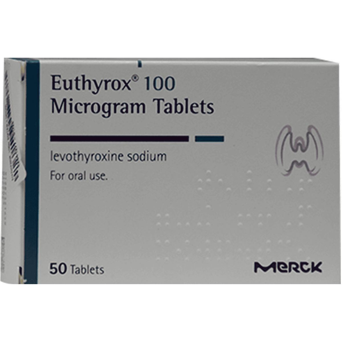 Euthyrox 100mcg 50 Tablets