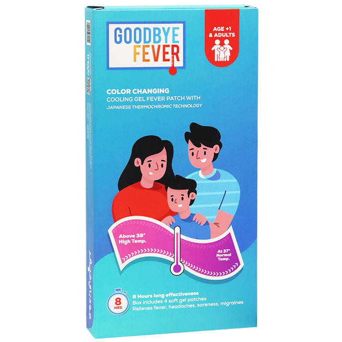 Cooling Gel Goodbye Fever (for 1 Year and Above) 4 Sheets