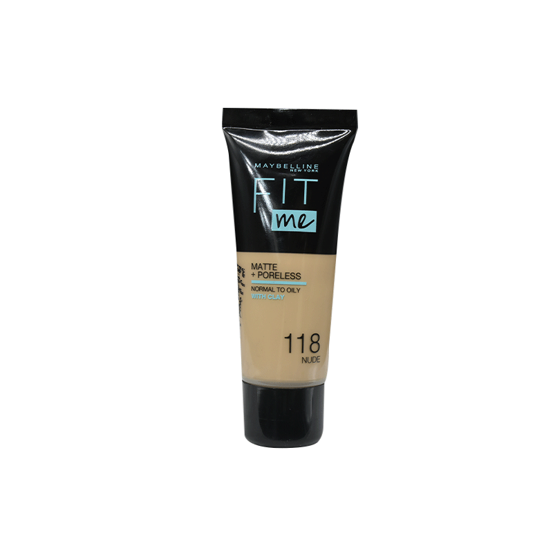 Maybelline Fit Me Matte + Poreless Liquid Foundation /118 Light Beige