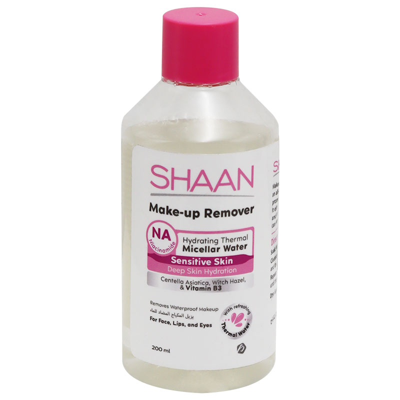 Shaan Makeup Remover Micellar Water for Sensitive Skin 200ml