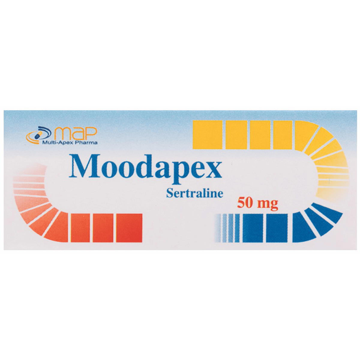 Moodapex 50mg 30 Film Coated Tablets