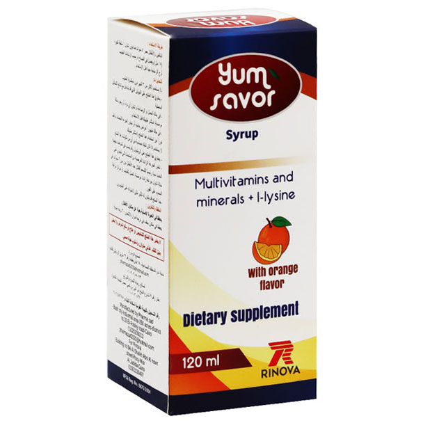 Yum Savor Orange Flavor 120ml