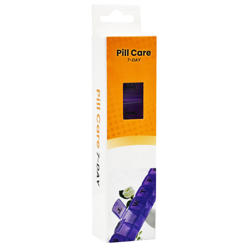 Pill Care 7 Days 1 Dose Colored Bar/210