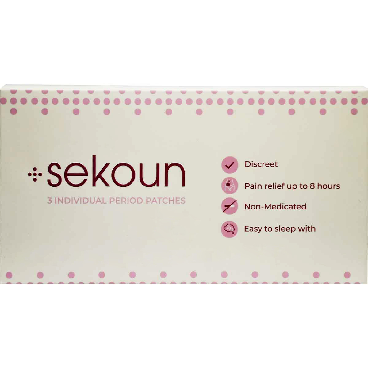 Sekoun Pain Relief Period 3 Patches